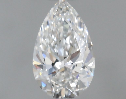 0.3 carat F-IF Natūralus Pear Deimantas (1)