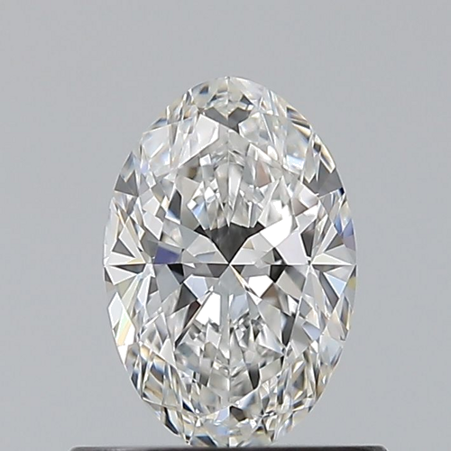 0.6 carat F-VS1 Natūralus Oval Deimantas (1)
