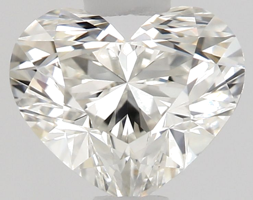 0.5 carat H-VS1 Natūralus Heart Deimantas (1)