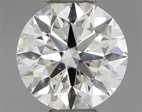 0.45 carat K-SI1 Excellent cut Natūralus Round Deimantas (1)
