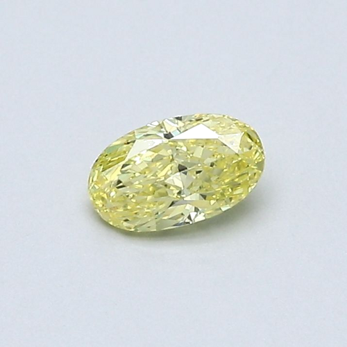 0.3 carat Fancy Vivid Orangey Yellow-VS1 Natūralus Oval Deimantas (1)