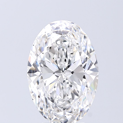 4.01 carat E-SI2 Natūralus Oval Deimantas (1)