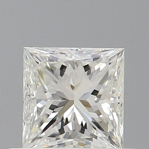0.5 carat I-VVS1 Natūralus Princess Deimantas (1)