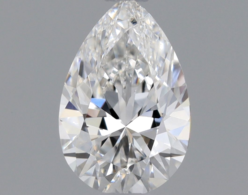 0.4 carat E-VVS2 Natūralus Pear Deimantas (1)