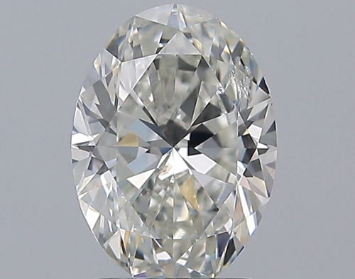 2.01 carat I-SI2 Natūralus Oval Deimantas (1)