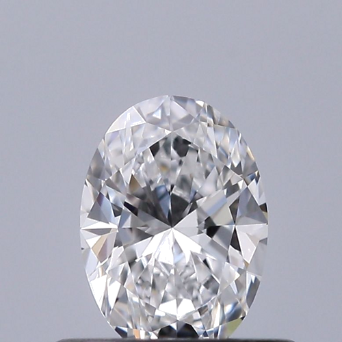0.41 carat D-VVS2 Natūralus Oval Deimantas (1)