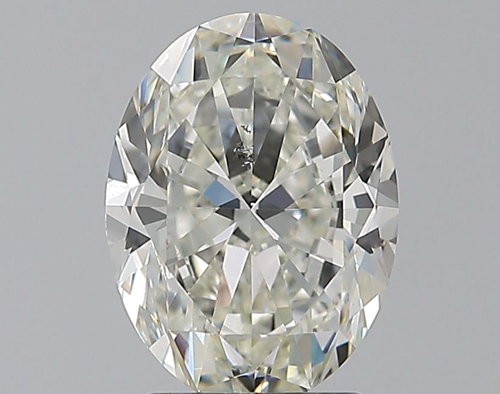 2.2 carat I-SI1 Natūralus Oval Deimantas (1)