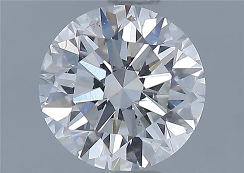 1.01 carat F-SI1 Very Good cut Natūralus Round Deimantas (1)