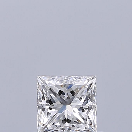 0.35 carat D-VVS1 Natūralus Princess Deimantas (1)