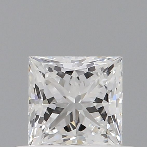 0.4 carat D-VVS1 Natūralus Princess Deimantas (1)