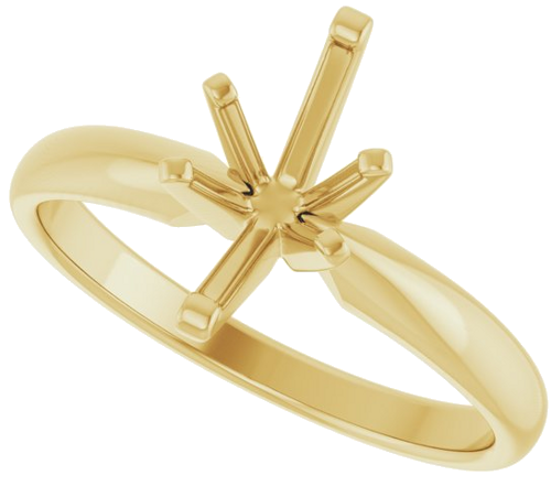 Sužadėtuvių Žiedas „Solitaire“ 585 Geltonojo Aukso Marquise 9.5mm x 5mm (5)