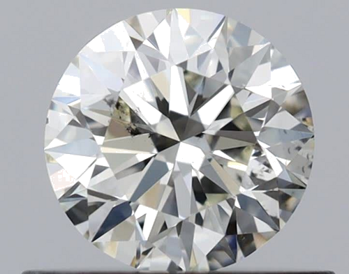 0.5 carat K-SI1 Excellent cut Natūralus Round Deimantas (1)