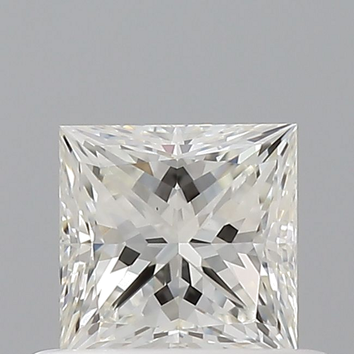 0.5 carat I-VS1 Natūralus Princess Deimantas (1)