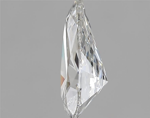 0.71 carat G-SI1 Natūralus Pear Deimantas (1)