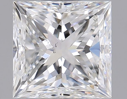 1.0 carat G-VS2 Natūralus Princess Deimantas (1)