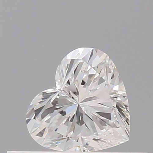 0.31 carat E-VVS2 Natūralus Heart Deimantas (1)