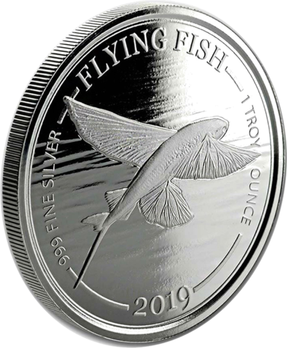1 унция 2019 Сребърна монета на Барбадос (2)
