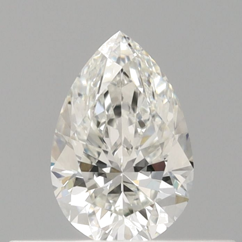 0.31 carat G-IF Natūralus Pear Deimantas (1)