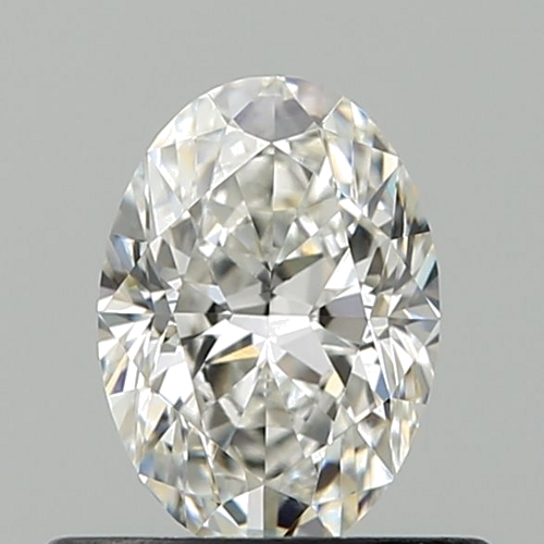 0.51 carat F-VS1 Natūralus Oval Deimantas (1)