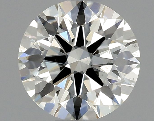 0.41 carat I-SI1 Excellent cut Natūralus Round Deimantas (1)