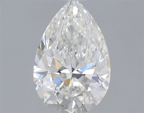 0.42 carat F-VS2 Natūralus Pear Deimantas (1)