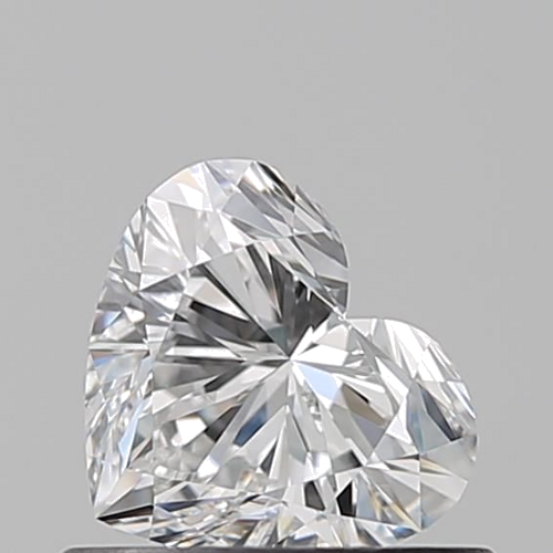 0.55 carat E-IF Natūralus Heart Deimantas (1)