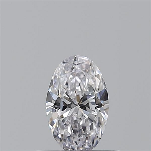 0.41 carat D-VVS1 Natūralus Oval Deimantas (1)