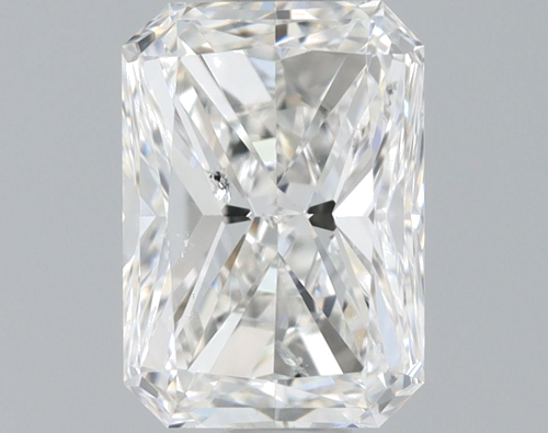 0.72 carat G-SI2 Natūralus Radiant Deimantas (1)