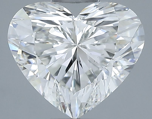 2.01 carat I-SI1 Natūralus Heart Deimantas (1)