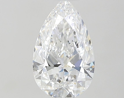 0.54 carat D-VS1 Natūralus Pear Deimantas (1)