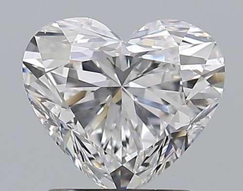 1.7 carat E-VS2 Natūralus Heart Deimantas (1)