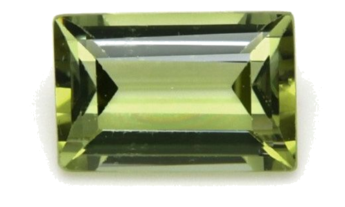 0.55 carat GREEN Baguette Tourmaline (1)