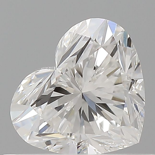 0.6 carat F-VS1 Natūralus Heart Deimantas (1)