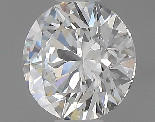 0.5 carat F-SI2 Excellent cut Natūralus Round Deimantas (1)