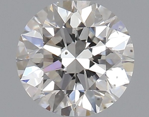 0.57 carat F-SI1 Excellent cut Natūralus Round Deimantas (1)