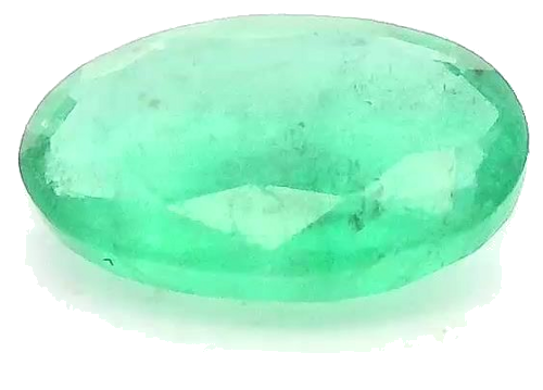 0.39 carat GREEN Oval Smaragdas (1)