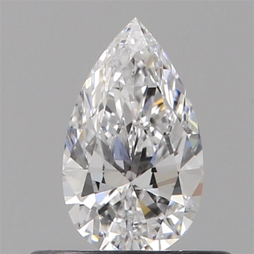 0.34 carat D-VS2 Natūralus Pear Deimantas (1)