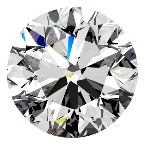 0.3 carat D-VS1 Very Good cut Natūralus Round Deimantas (1)