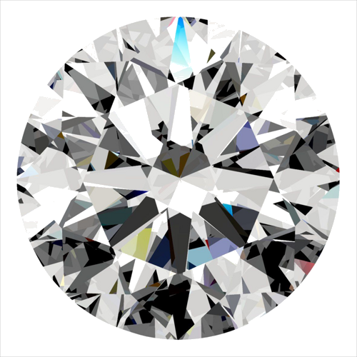0.4 carat G-VS1 Excellent cut Natūralus Round Deimantas (1)