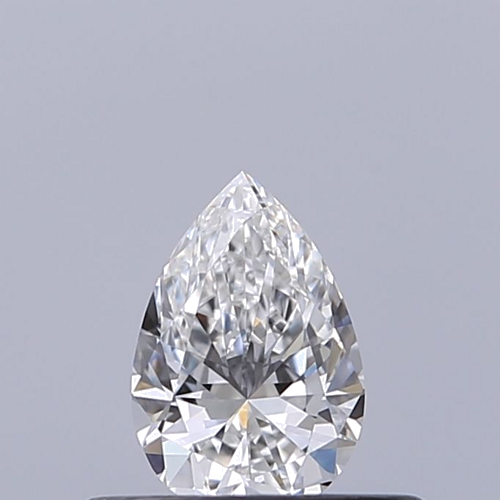 0.3 carat E-VVS1 Natūralus Pear Deimantas (1)