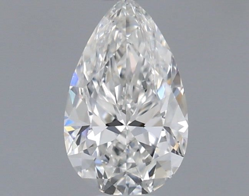 0.41 carat F-VS2 Natūralus Pear Deimantas (1)