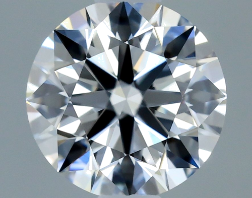 0.58 carat D-VVS2 Excellent cut Natūralus Round Deimantas (1)