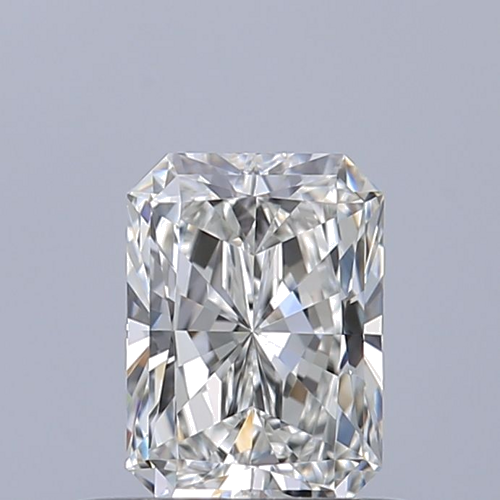 0.51 carat G-VVS1 Natūralus Radiant Deimantas (1)