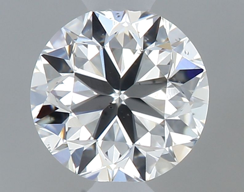 0.51 carat H-SI1 Very Good cut Natūralus Round Deimantas (1)