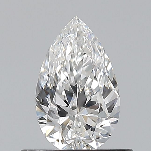 0.5 carat F-VS1 Natūralus Pear Deimantas (1)