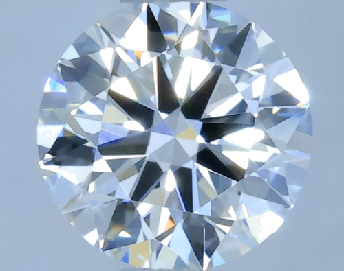0.52 carat F-VVS1 Excellent cut Natūralus Round Deimantas (1)