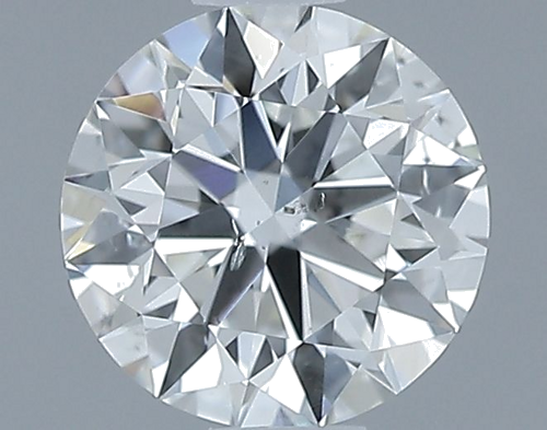 0.5 carat I-SI2 Excellent cut Natūralus Round Deimantas (1)