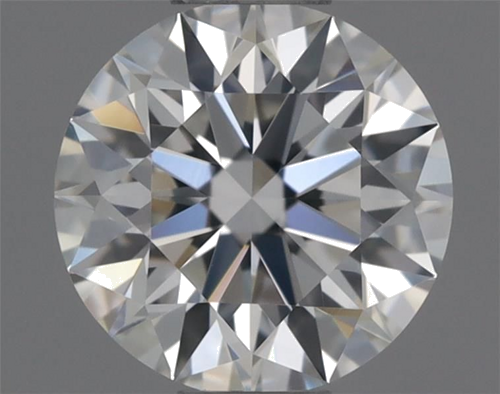 0.41 carat F-IF Excellent cut Natūralus Round Deimantas (1)