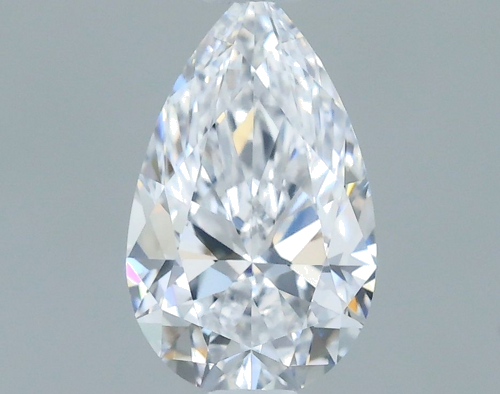 0.51 carat D-VVS1 Natūralus Pear Deimantas (1)
