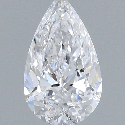0.4 carat D-SI1 Natūralus Pear Deimantas (1)